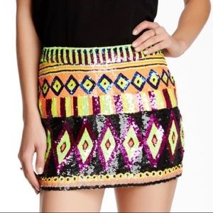 KAS New York Sina Mini Skirt